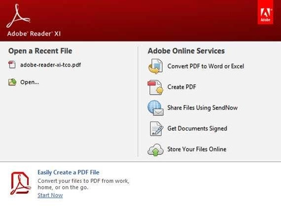 Adobe reader 11 - phần mềm đọc file pdf tốt nhất trên windows - 2