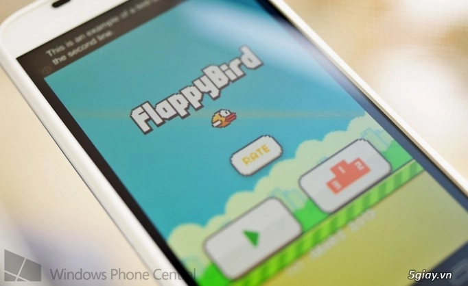 Game flappy bird cho wp chết trước khi được sinh ra - 1