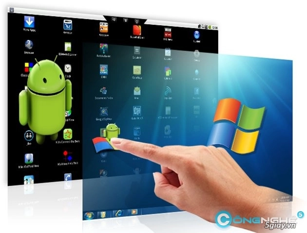 Amd kết hợp cùng bluestacks mang ứng dụng nền android lên windows - 1