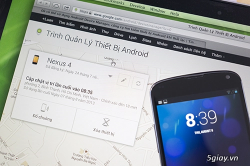 Android device manager công cụ tìm kiếm thiết bị android khi thất lạc - 1