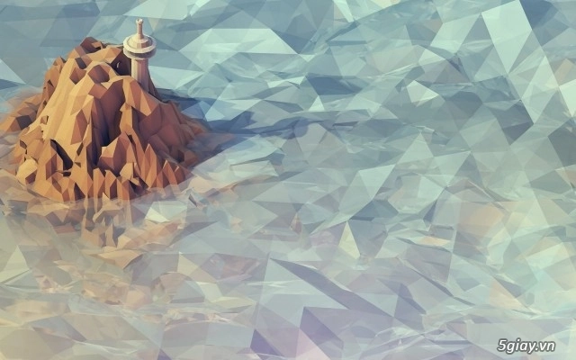 Android wallpaper low poly art - 6