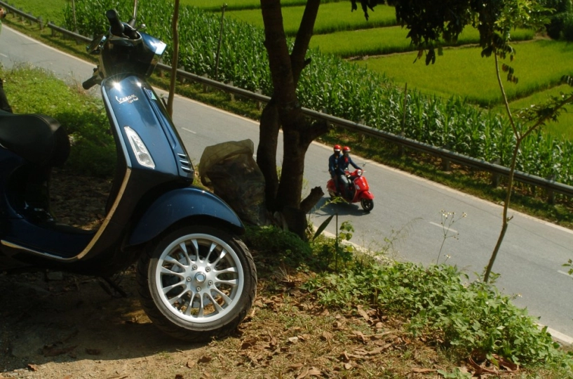 Ảnh đẹp cùng vespa trên đường phượt hà nội - thái nguyên - bắc kạn - cao bằng - 21