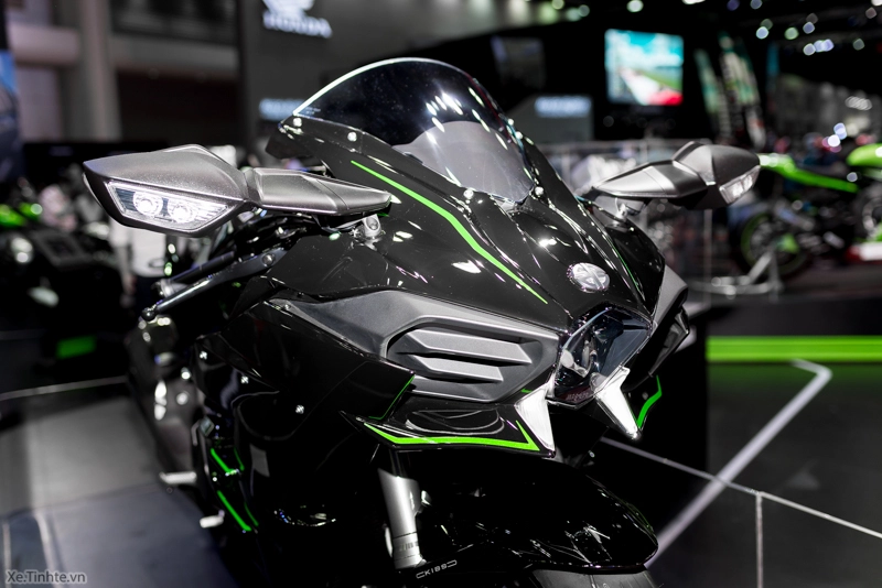 Ảnh thật tế kawasaki h2 tại bangkok motor show 2015 - 6