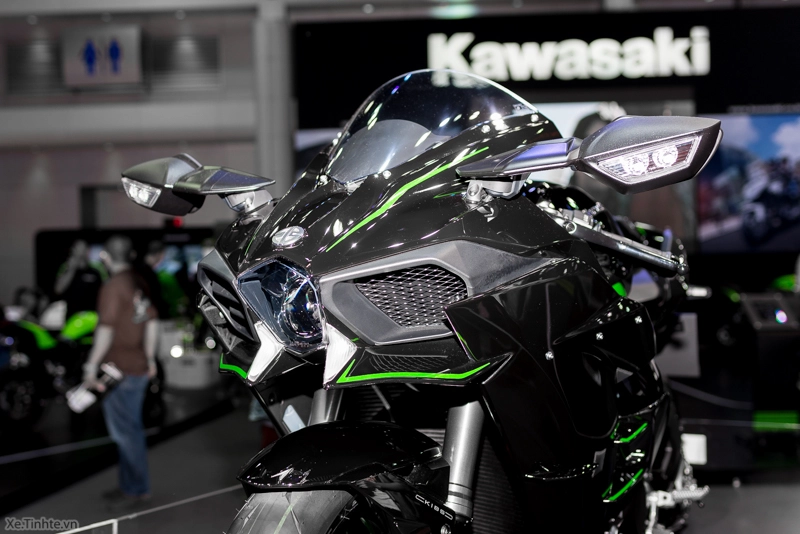 Ảnh thật tế kawasaki h2 tại bangkok motor show 2015 - 8