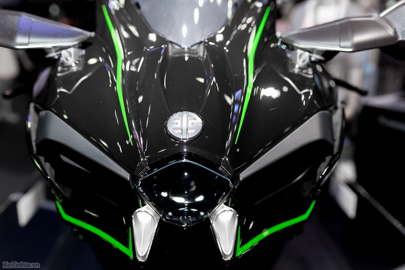 Ảnh thật tế kawasaki h2 tại bangkok motor show 2015 - 9