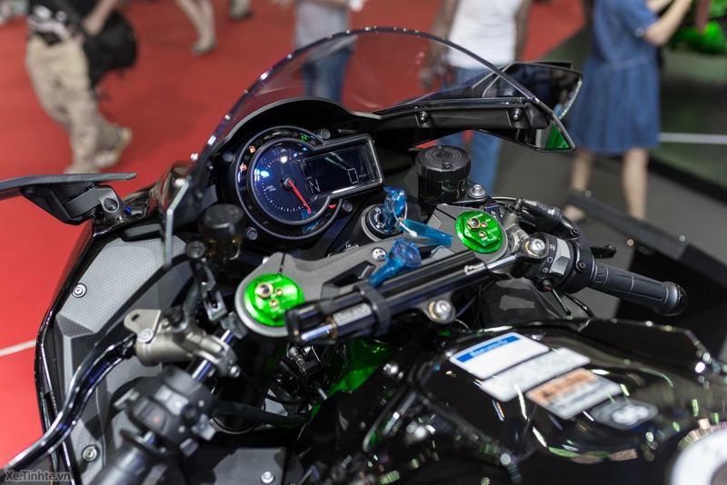 Ảnh thật tế kawasaki h2 tại bangkok motor show 2015 - 18