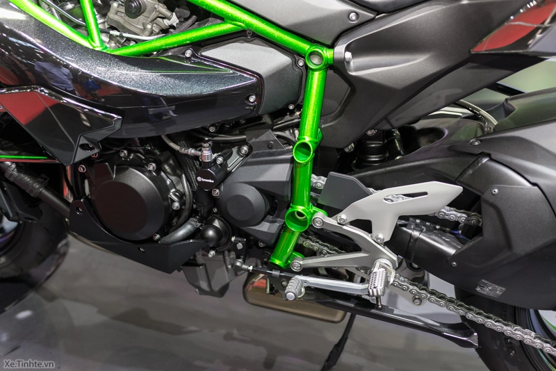 Ảnh thật tế kawasaki h2 tại bangkok motor show 2015 - 20