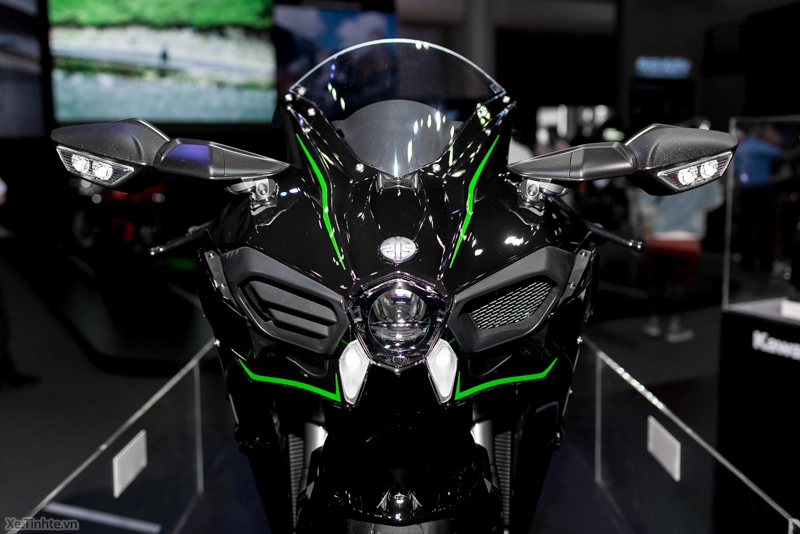 Ảnh thật tế kawasaki h2 tại bangkok motor show 2015 - 2