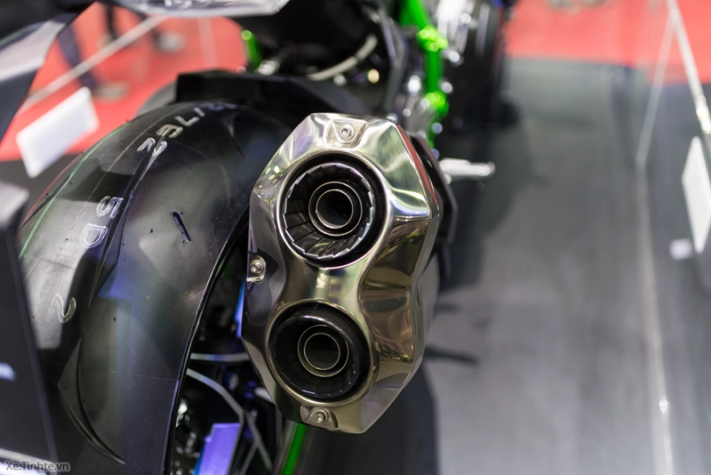 Ảnh thật tế kawasaki h2 tại bangkok motor show 2015 - 26