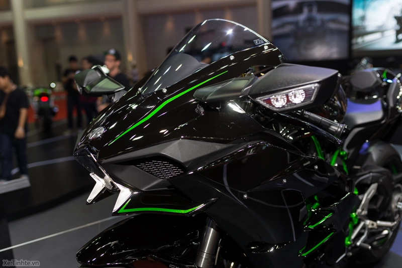 Ảnh thật tế kawasaki h2 tại bangkok motor show 2015 - 10