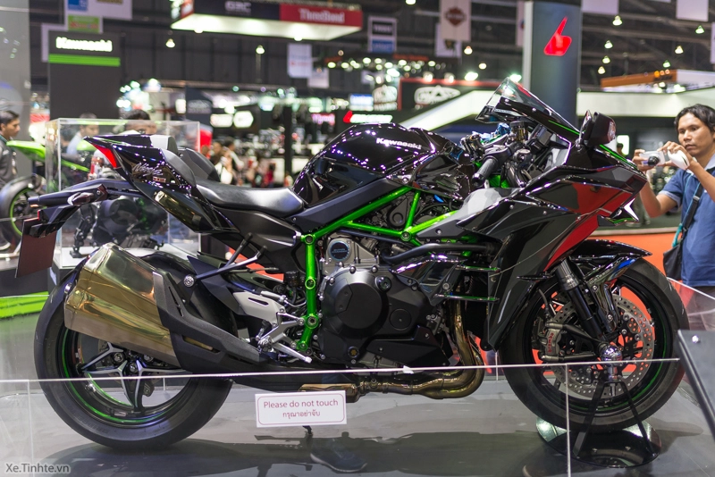 Ảnh thật tế kawasaki h2 tại bangkok motor show 2015 - 29