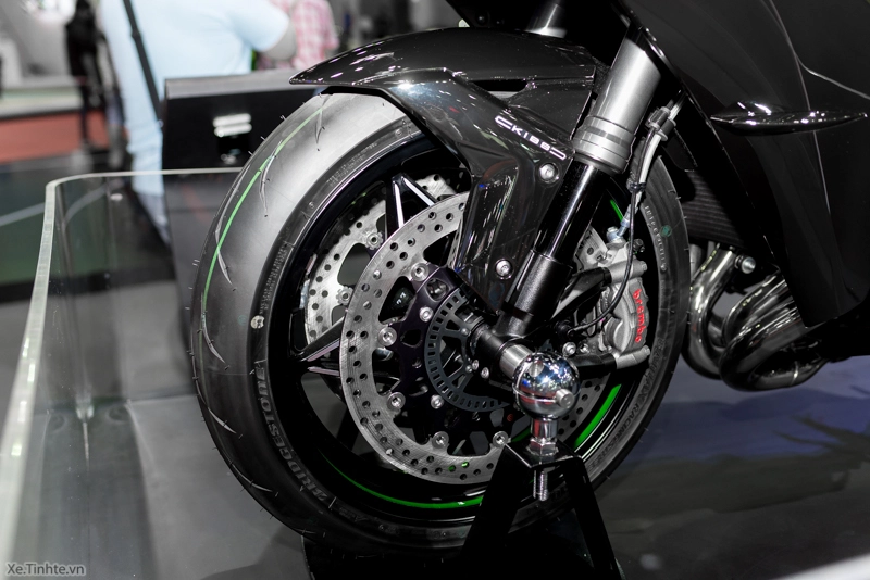 Ảnh thật tế kawasaki h2 tại bangkok motor show 2015 - 14