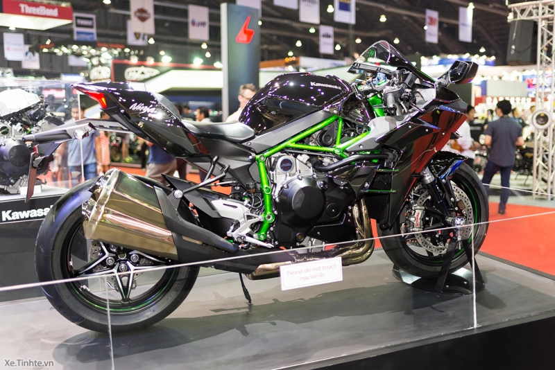 Ảnh thật tế kawasaki h2 tại bangkok motor show 2015 - 30