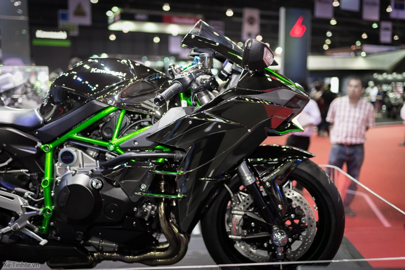 Ảnh thật tế kawasaki h2 tại bangkok motor show 2015 - 33