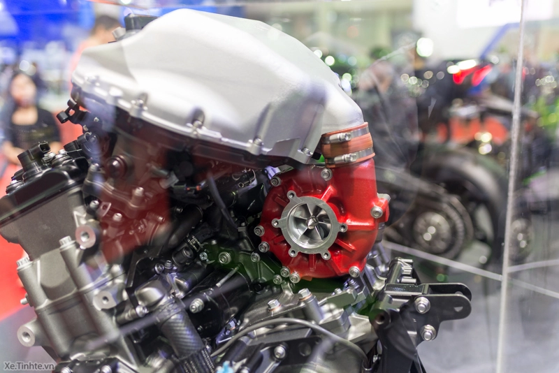 Ảnh thật tế kawasaki h2 tại bangkok motor show 2015 - 40