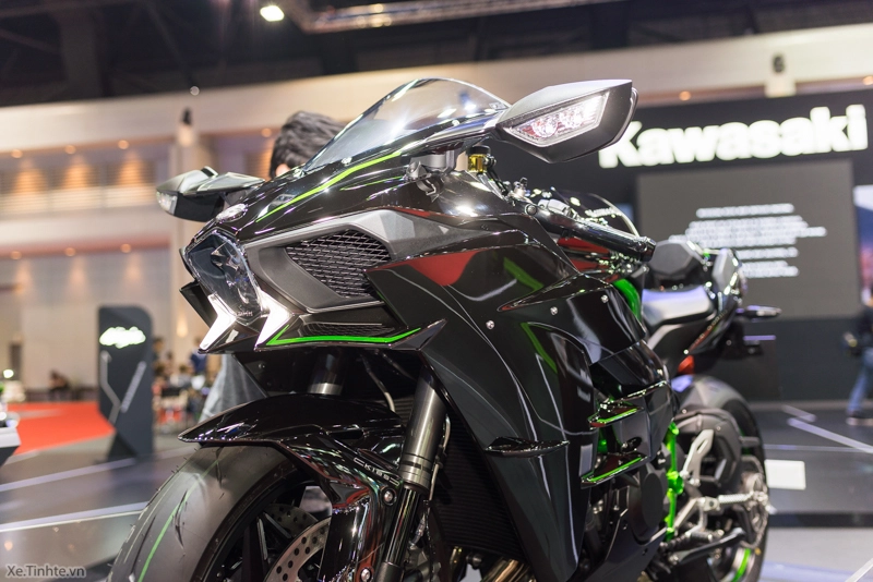 Ảnh thật tế kawasaki h2 tại bangkok motor show 2015 - 13