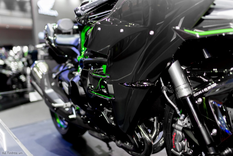 Ảnh thật tế kawasaki h2 tại bangkok motor show 2015 - 35