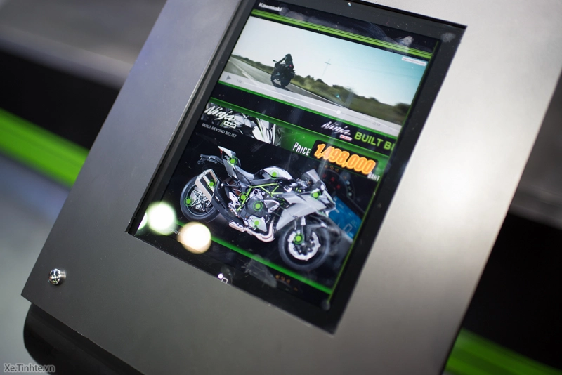 Ảnh thật tế kawasaki h2 tại bangkok motor show 2015 - 34