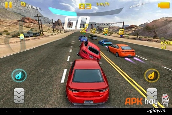 Asphalt 8 airborne mod - đường đua rực lửa cực hay - 4