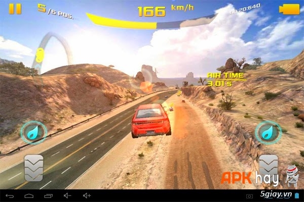 Asphalt 8 airborne mod - đường đua rực lửa cực hay - 7