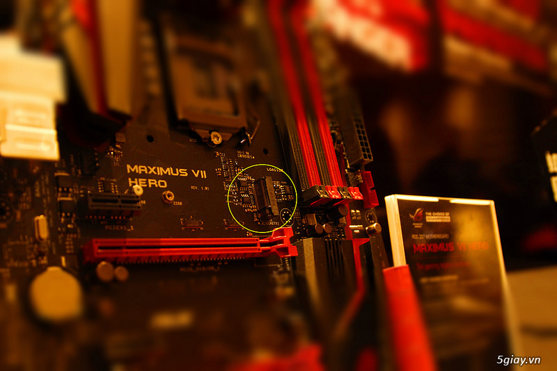 Asus công bố một số hình ảnh về dòng bo mạch chủ maximus vii chipset z97 - 6