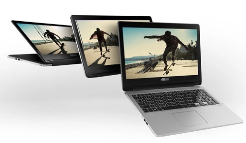 Asus ra mắt laptop dùng màn hình xoay 360 độ - 1