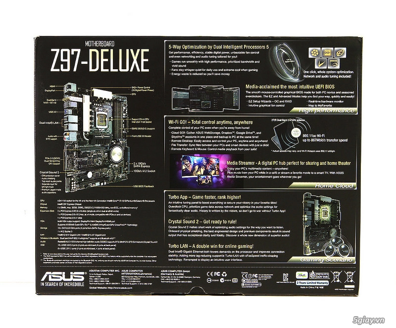 Asus z97 deluxenfc - 2