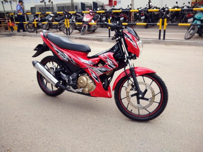 Bán suzuki raider 150 màu đỏ cuối 2014 xe đẹp mới 99 - 2
