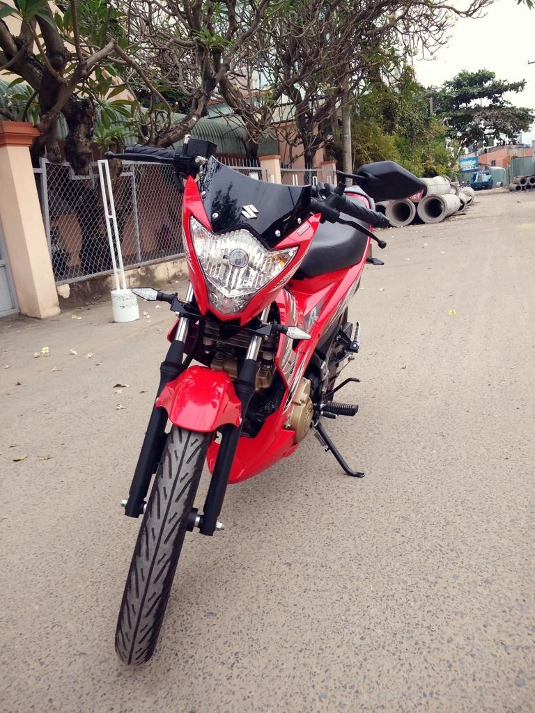 Bán suzuki raider 150 màu đỏ cuối 2014 xe đẹp mới 99 - 4