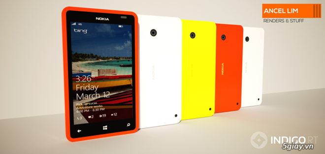 Bản thiết kế nokia lumia 420 giá rẻ đẹp mắt - 1