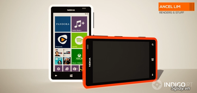 Bản thiết kế nokia lumia 420 giá rẻ đẹp mắt - 3