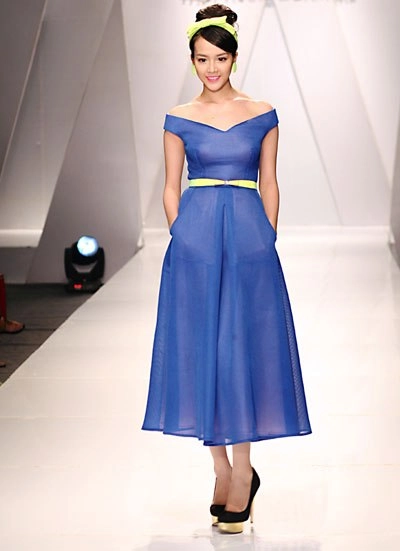 Bảo anh thử sức trên sàn catwalk - 4