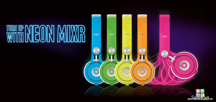 Beats by drdre giới thiệu beats mixr neon cho dj chuyên nghiệp - 1