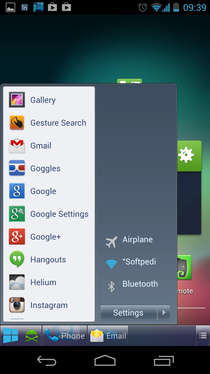 Biến android thành windows 8 với thanh taskbar - 2
