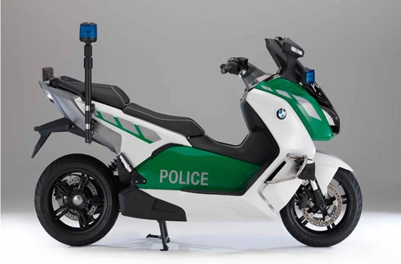 Bmw c evolution phiên bản police - 6