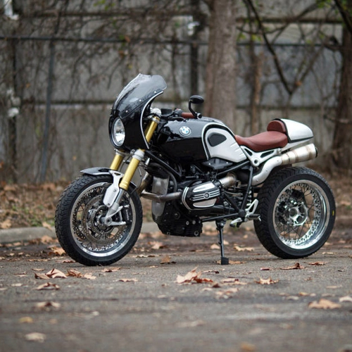 Bmw r ninet độ phong cách cafe racer - 1