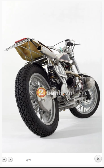 Bmw r100rs độ theo phong cách flat tracker - 6