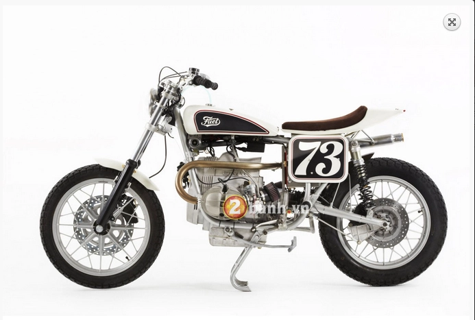 Bmw r100rs độ theo phong cách flat tracker - 8