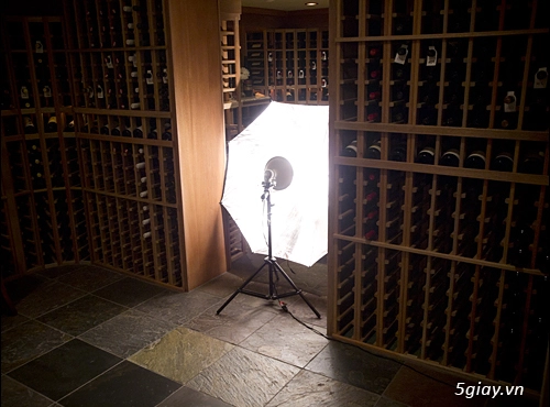 Bộ ánh sáng studio dành cho chụp hầm rượu vang - 10