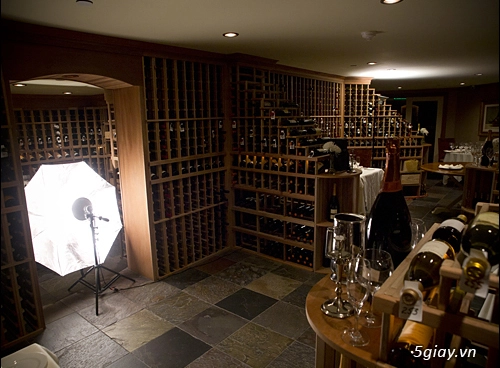 Bộ ánh sáng studio dành cho chụp hầm rượu vang - 11
