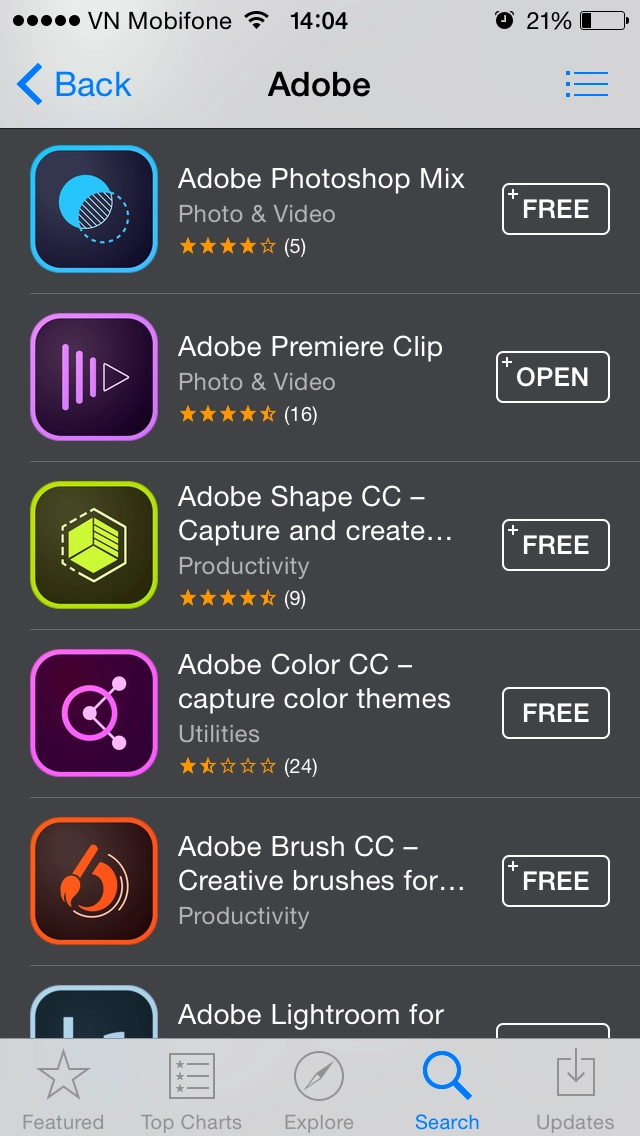 Bộ ứng dụng adobe đã sẵn sàng tải về sáng tạo ngay trên iphone - 2