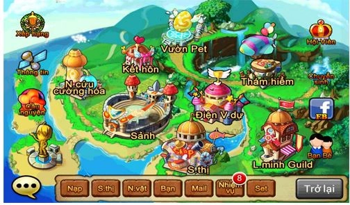 Bom bom - game bắn súng canh tọa độ trên android - 1