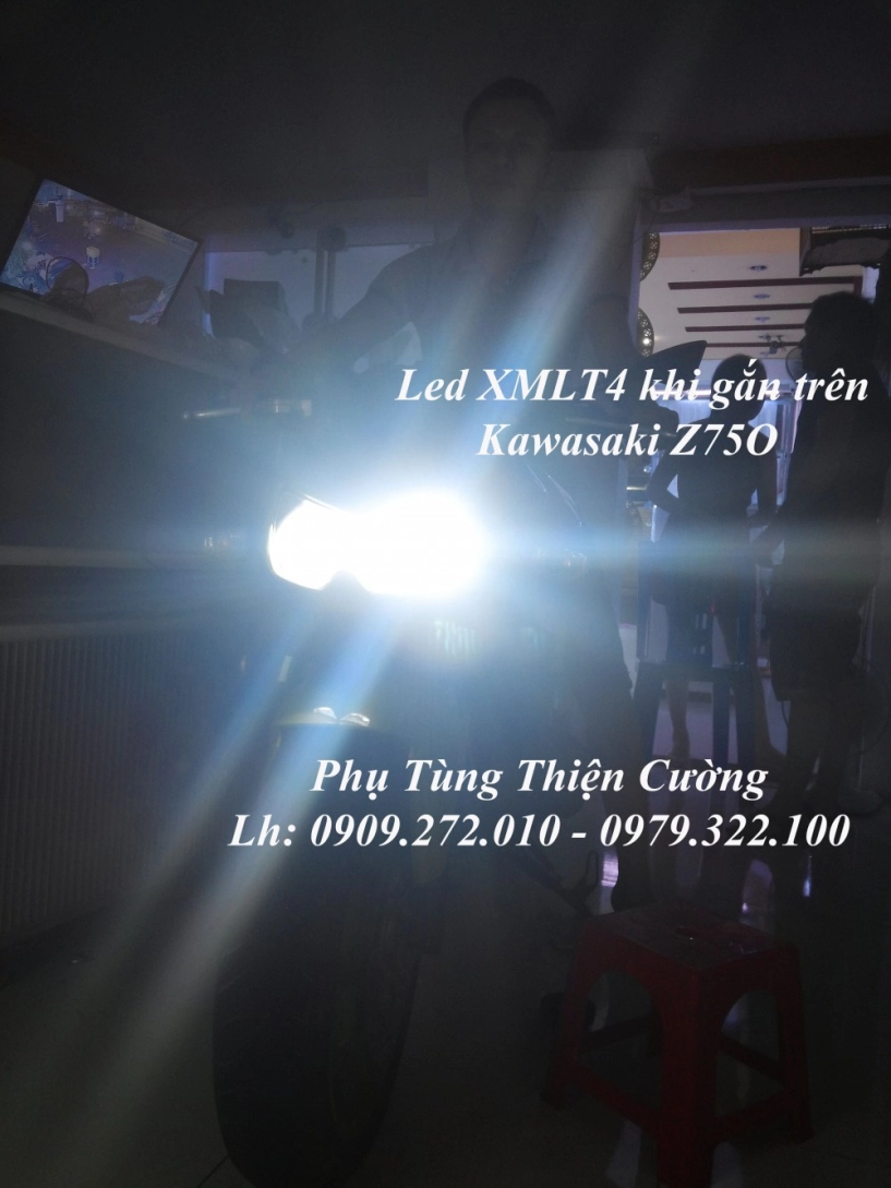 Bóng đèn led siêu sáng dành cho motor pkl- cree xmlt4 - 21