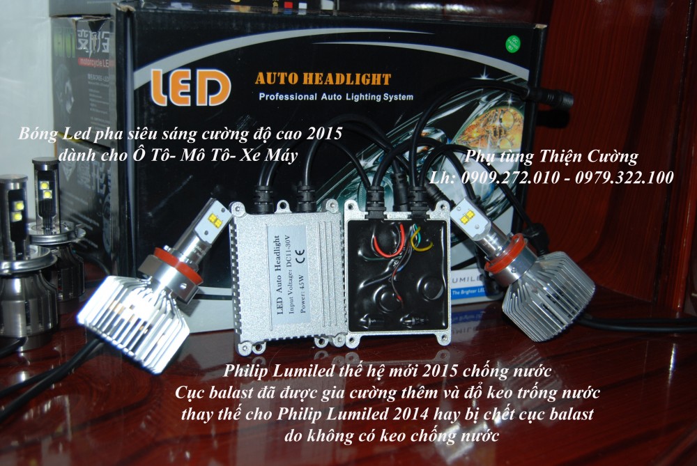 Bóng đèn led siêu sáng dành cho motor pkl- cree xmlt4 - 27