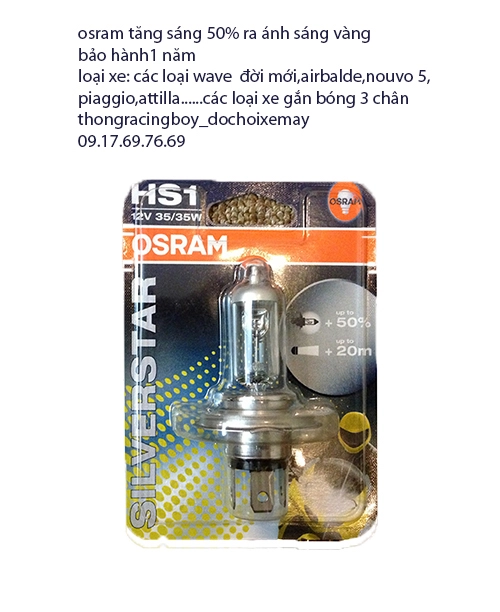 Bóng đèn tăng sáng osram 90110 - 7