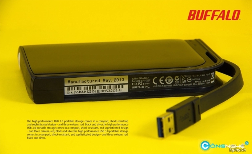 Buffalo ministation extreme hd-pzu3 1tb nhỏ mà có võ - 7