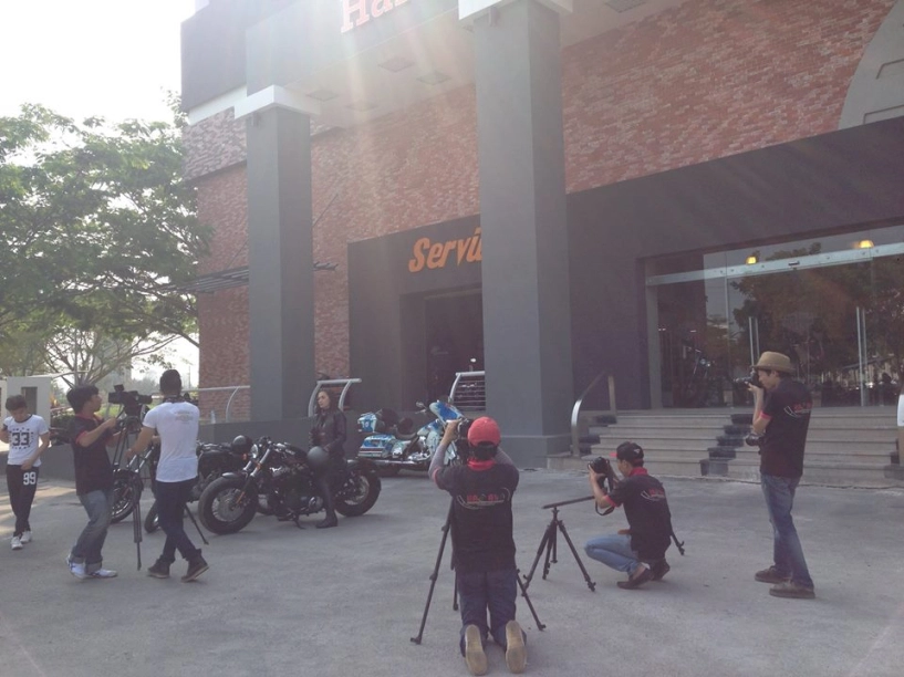 Ca sĩ tina tình chạy harley-davidson sportster forty-eight - 5