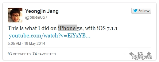 Các hacker đã jailbreak ios 711 cho iphone 5s thành công - 2