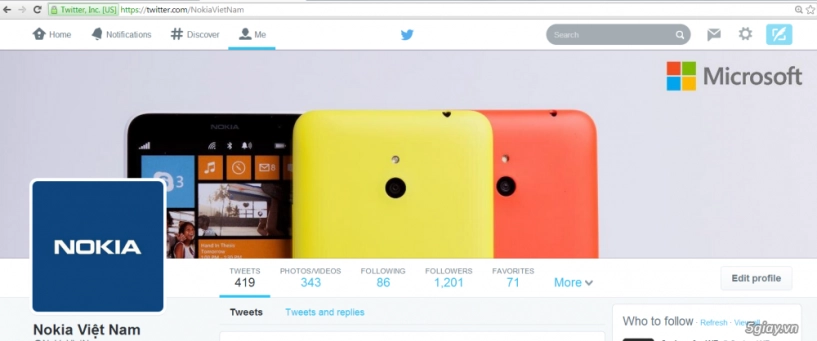 Các mạng xã hội của nokia đồng loạt thay đổi ảnh nền có logo microsoft - 2