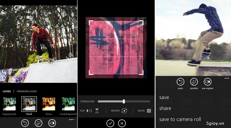 Các máy wp8 chính thức được trang bị adobe photoshop express miễn phí - 3